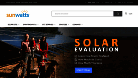What Solarpanelsonline.org website looked like in 2021 (3 years ago)