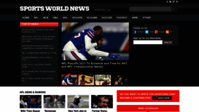 What Sportsworldnews.com website looked like in 2021 (3 years ago)