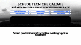 What Schede-tecniche.it website looked like in 2021 (3 years ago)