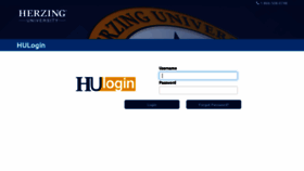 What Studentmail.herzing.edu website looked like in 2021 (3 years ago)