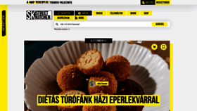 What Streetkitchen.hu website looked like in 2021 (3 years ago)
