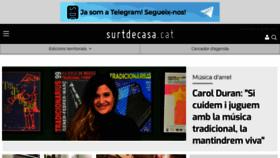 What Surtdecasa.cat website looked like in 2021 (3 years ago)