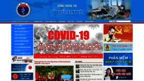 What Syt.thanhhoa.gov.vn website looked like in 2021 (3 years ago)