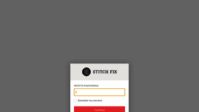 What Stitchfix.onelogin.com website looked like in 2021 (3 years ago)