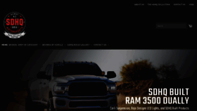 What Sdhqoffroad.com website looked like in 2021 (3 years ago)