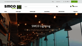 What Smcolighting.com website looked like in 2021 (3 years ago)