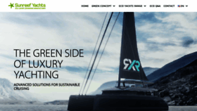 What Sunreef-yachts-eco.com website looked like in 2021 (3 years ago)