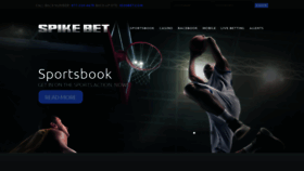 What Spikebet.com website looked like in 2021 (3 years ago)