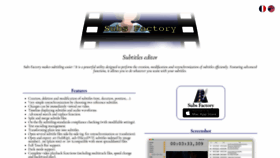 What Subsfactory.app website looked like in 2021 (3 years ago)