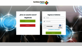 What Santillanadigital.net website looked like in 2021 (3 years ago)