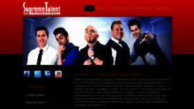 What Supremetalent.com website looked like in 2021 (3 years ago)