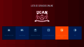 What Serviciosonlineucan.com website looked like in 2021 (3 years ago)