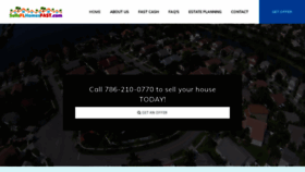 What Sellsflhomesfast.com website looked like in 2021 (3 years ago)