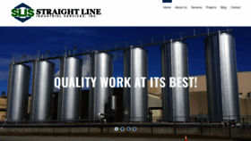 What Straightlineinsulation.com website looked like in 2021 (3 years ago)