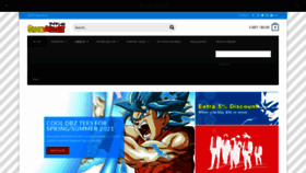 What Saiyanvillage.com website looked like in 2021 (4 years ago)