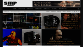 What Serbian-metal.org website looked like in 2021 (3 years ago)