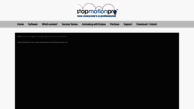 What Stopmotionpro.com website looked like in 2021 (3 years ago)