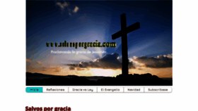 What Salvosporgracia.com website looked like in 2021 (4 years ago)
