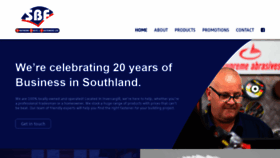 What Southernbolts.co.nz website looked like in 2021 (3 years ago)