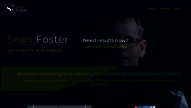 What Seanfoster.co.nz website looked like in 2021 (3 years ago)