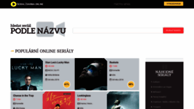 What Serialzdarma.online website looked like in 2021 (3 years ago)
