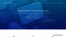 What Shtlinku.com website looked like in 2021 (3 years ago)