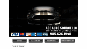 What Shopaceauto.com website looked like in 2021 (3 years ago)