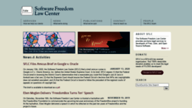 What Softwarefreedom.org website looked like in 2021 (3 years ago)