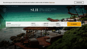 What Slh.com website looked like in 2021 (3 years ago)
