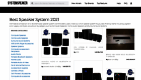 What Systemspeaker.net website looked like in 2021 (3 years ago)