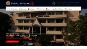 What Shishuniketan43.com website looked like in 2021 (3 years ago)