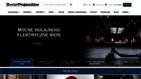 What Swiatpojazdow.pl website looked like in 2021 (3 years ago)
