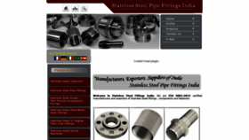 What Stainlesssteel-fittings-india.com website looked like in 2021 (3 years ago)