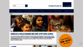 What Stiftunglesen.de website looked like in 2021 (3 years ago)