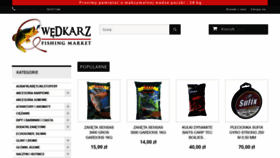 What Sklepwedkarz.pl website looked like in 2021 (3 years ago)
