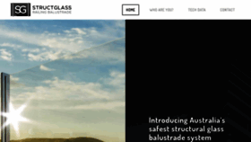 What Structglass.com.au website looked like in 2021 (3 years ago)