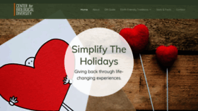 What Simplifytheholidays.org website looked like in 2021 (3 years ago)