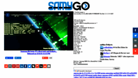 What Samygo.tv website looked like in 2021 (3 years ago)