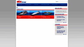 What Stxeurope.com website looked like in 2021 (3 years ago)