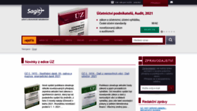 What Sagit.cz website looked like in 2021 (4 years ago)