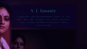 What Sjjananiy.com website looked like in 2021 (3 years ago)