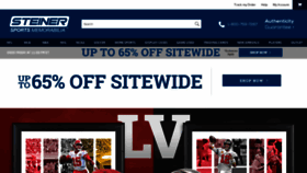 What Steinersports.com website looked like in 2021 (3 years ago)