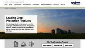 What Syngentacropprotection.com website looked like in 2021 (3 years ago)