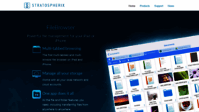What Stratospherix.com website looked like in 2021 (4 years ago)
