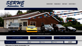 What Serweauto.com website looked like in 2021 (3 years ago)