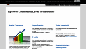 What Supervedo.it website looked like in 2021 (4 years ago)