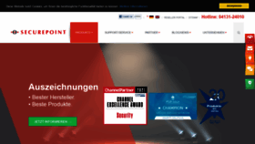 What Securepoint.de website looked like in 2021 (3 years ago)