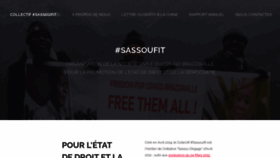 What Sassoufit.org website looked like in 2021 (3 years ago)