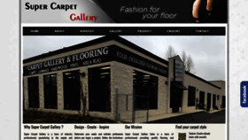What Supercarpetgallery.com website looked like in 2021 (3 years ago)