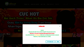 What Shopas.vn website looked like in 2021 (3 years ago)